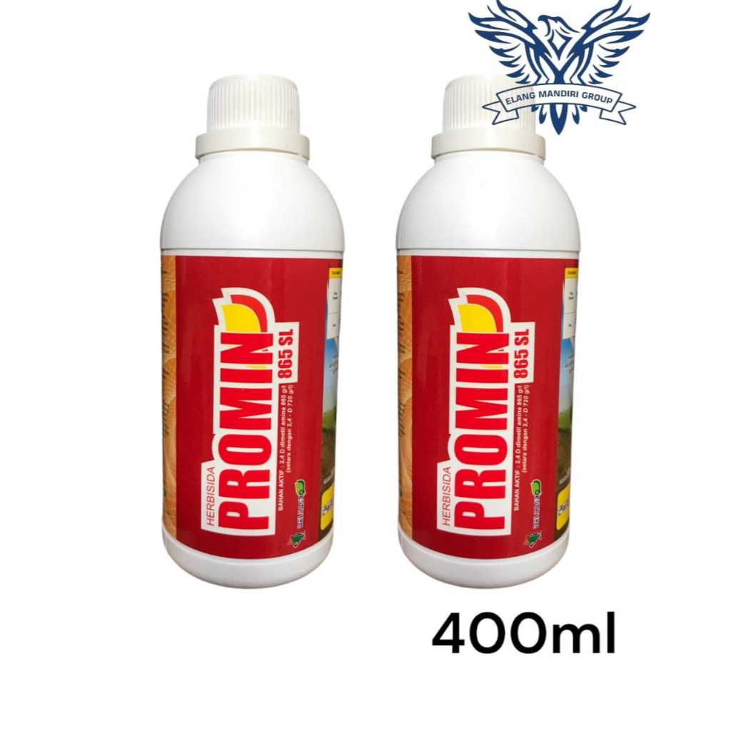 Promin 865SL 400ml Herbisida Sistemik Purna Tumbuh Untuk Mengendalikan Gulma Berdaun lebar Deltagro