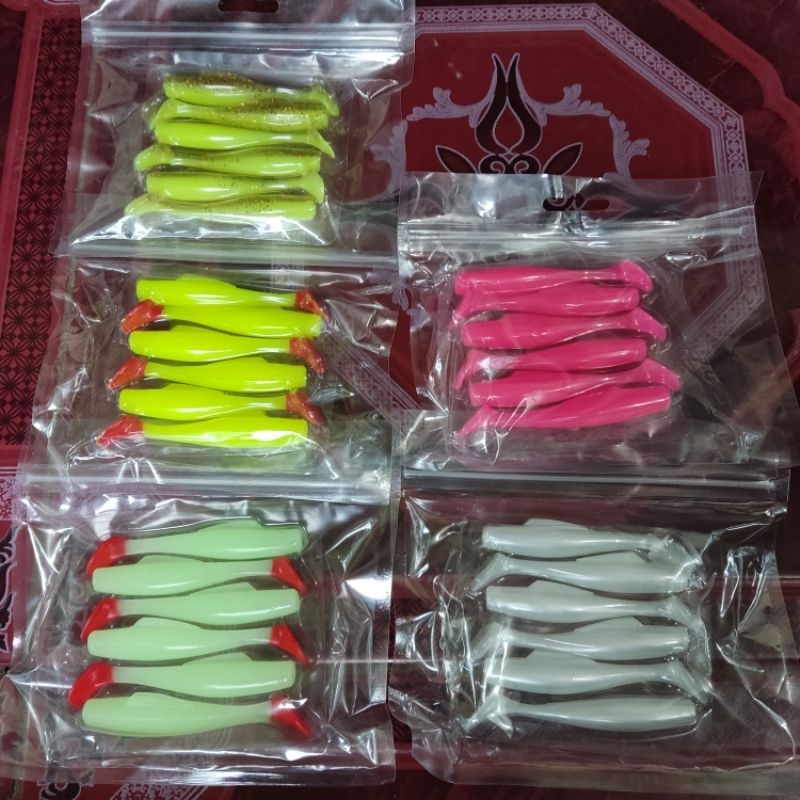 Softlure 8cm Paddle Tail / Replika Zman