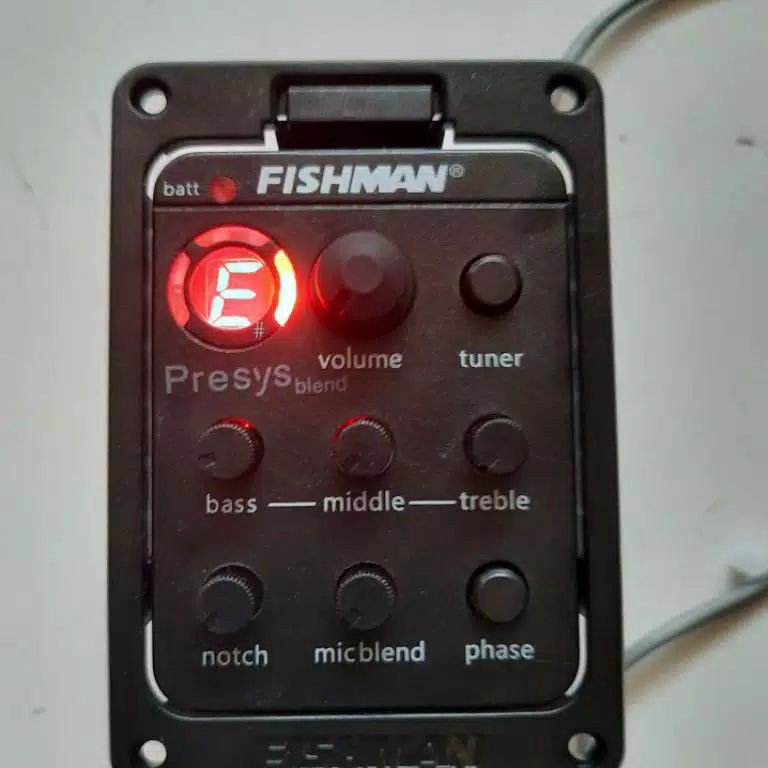 LANGSUNGATC ORIGINAL Fishman OEM Preamp piezo Equalizer Amplifier Gitar Tuner akustik elektrik 179