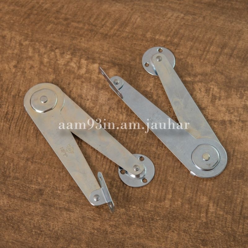 Engsel Salon Siku Gareng Sikutan Penahan Jendela 142 gram Lipat 9 " inchi 24,5 cm window stay