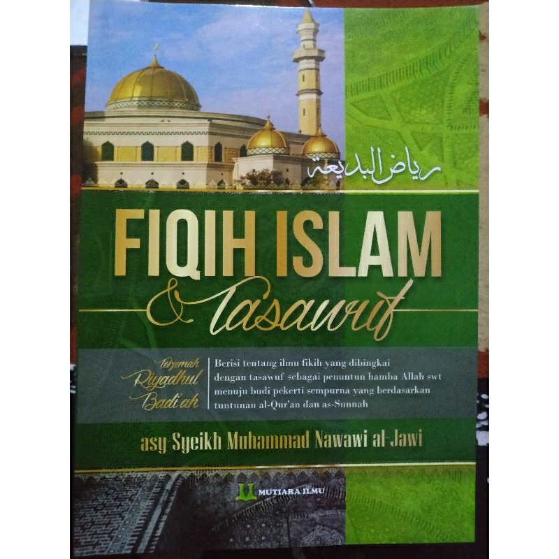 buku fiqh islam & tasawuf terjemah riyadul badi'ah