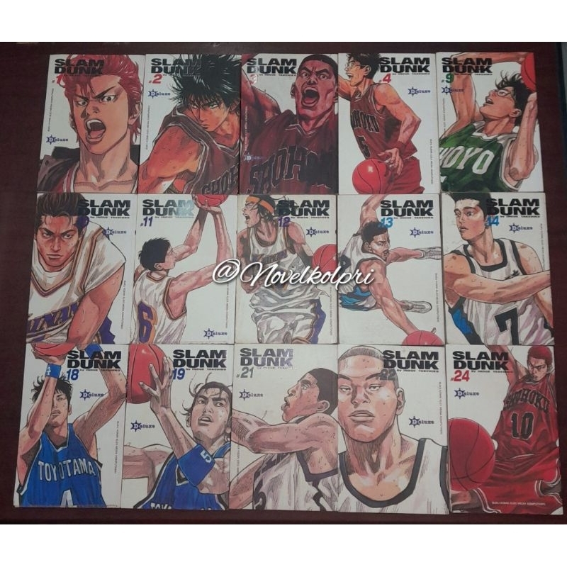 Komik SET 15 Buku Slam Dunk Deluxe