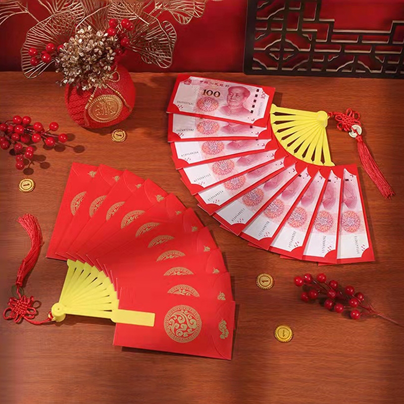 

Angpao Amplop Premium Imlek Tahun Baru Barongsai Kipas Unik