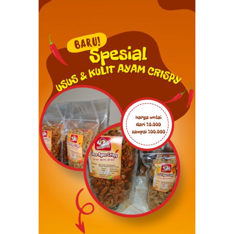 

Kripik usus all varian 100-500 gr