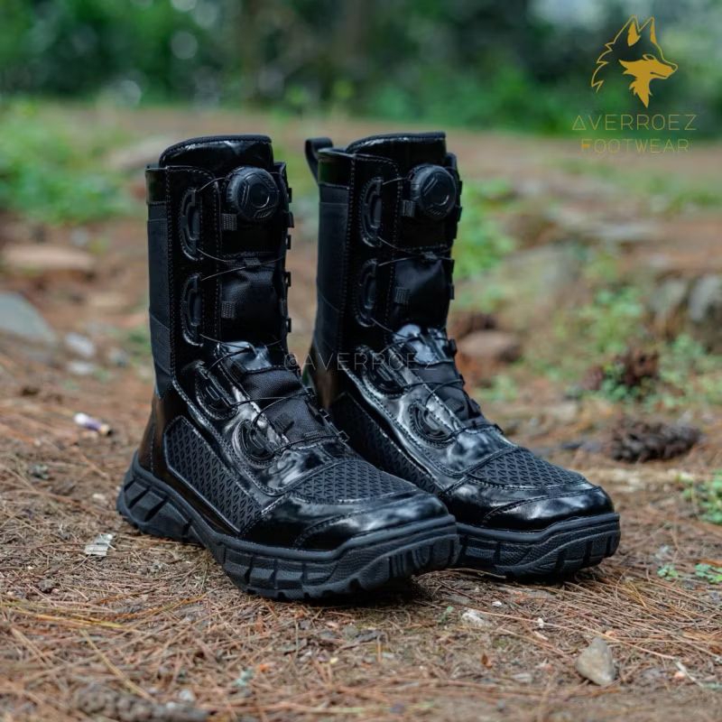 SEPATU PDL TALI PUTAR KILAP TNI POLRI SECURITY