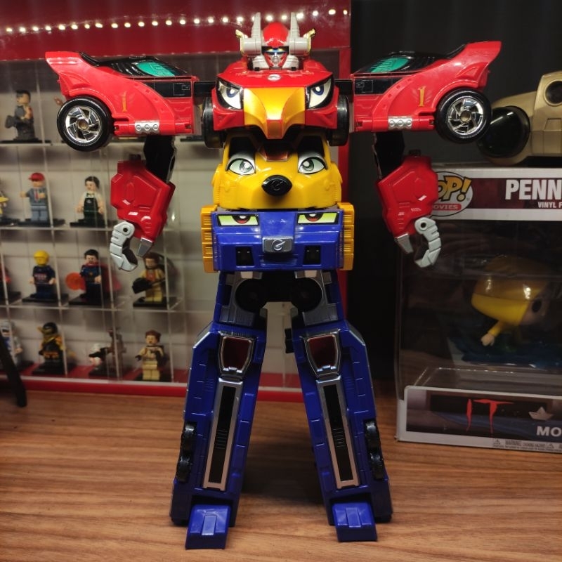 RARE JUAL DX POWER RANGER MEGAZORD RPM ENGINE SENTAI GO-ONGER BANDAI VINTAGE