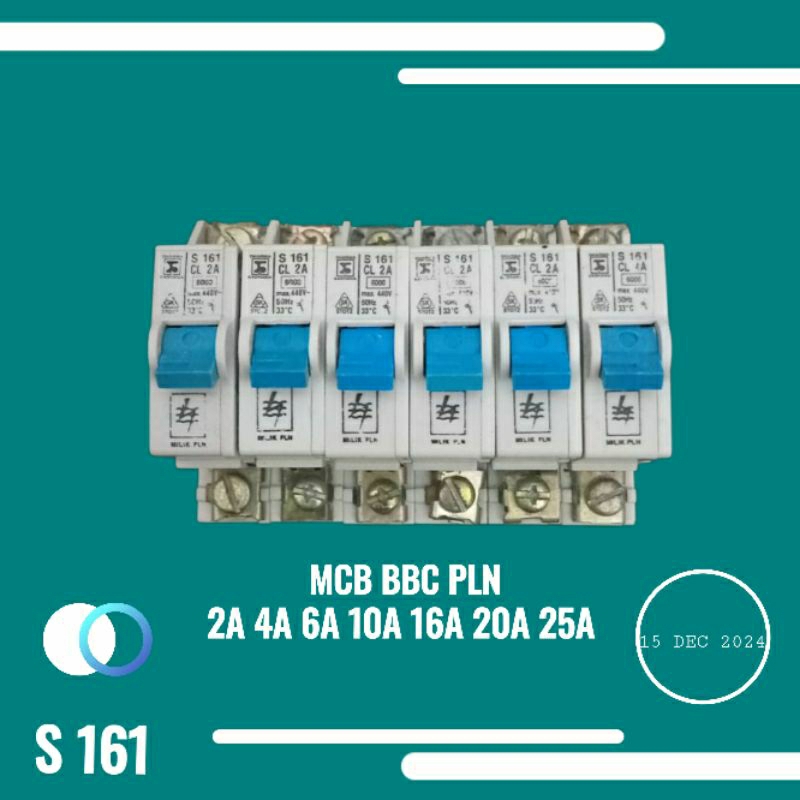 MCB BBC S 161 2A 4A BEKAS