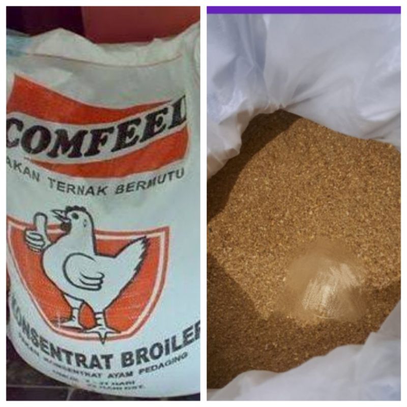 Comfeed Broiler Konsentrat Ayam Pedaging Pakan Ayam 10kiloan