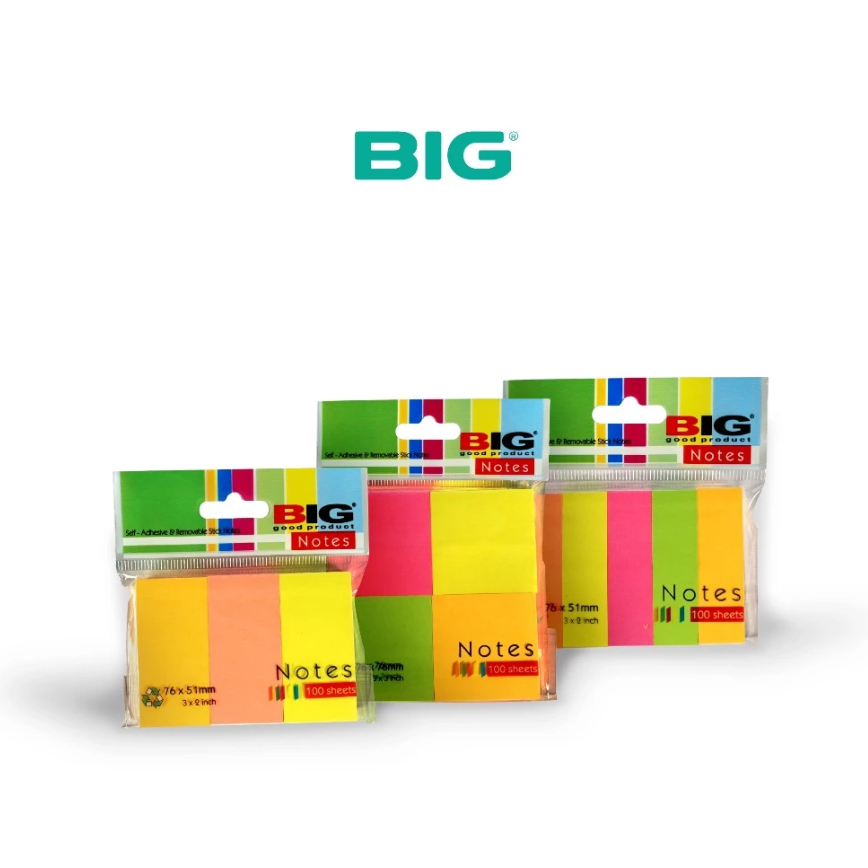 

BIG - Sticky Notes Warna/ Note Kertas/ Memo Tempel