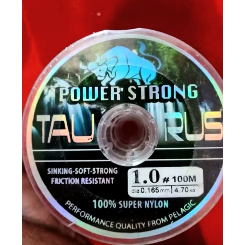Senar Pancing Nylon TAURUS PELAGIC Super Strong 100M Connecting