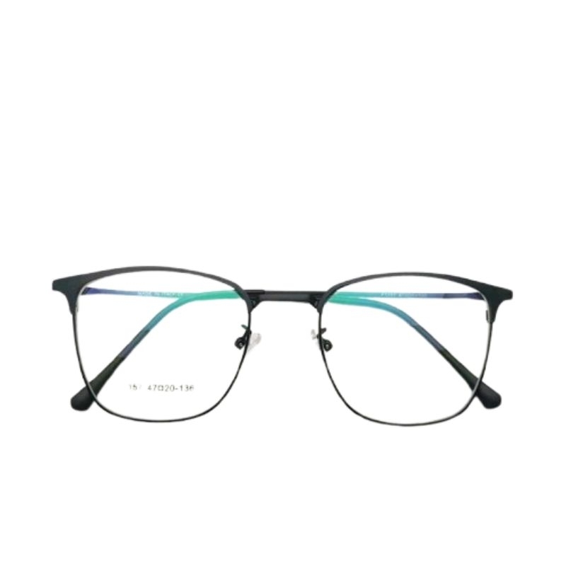 KACAMATA MINUS (FRAME+BLUCROMIC) KACAMATA WANITA KACAMATA PHOTOCROMIC 1157 FRAME TITANIUM PRIA DAN W