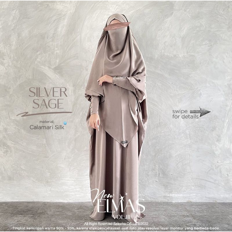 [SALEEHA] Preloved Saleeha Set Size S