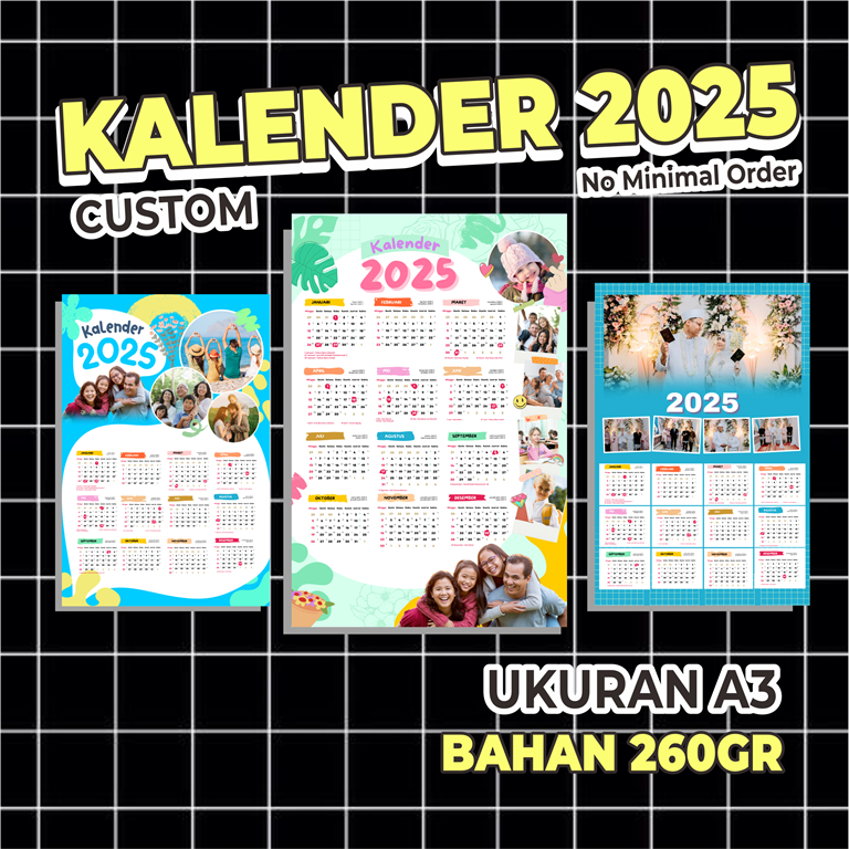 

KALENDER DINDING 2025 [CUSTOM]