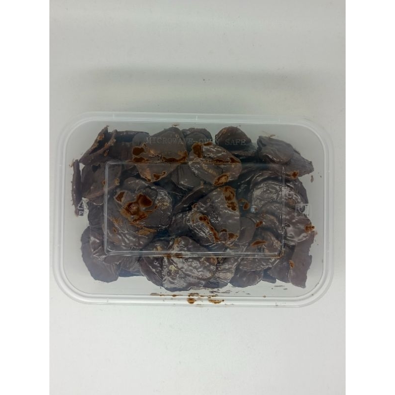 

PROMO SOFT LAUNCHING (sebelum tempel label)-- Keripik Pisang Coklat premium by DrieGie Store 180gr (thinwall 500ml full)