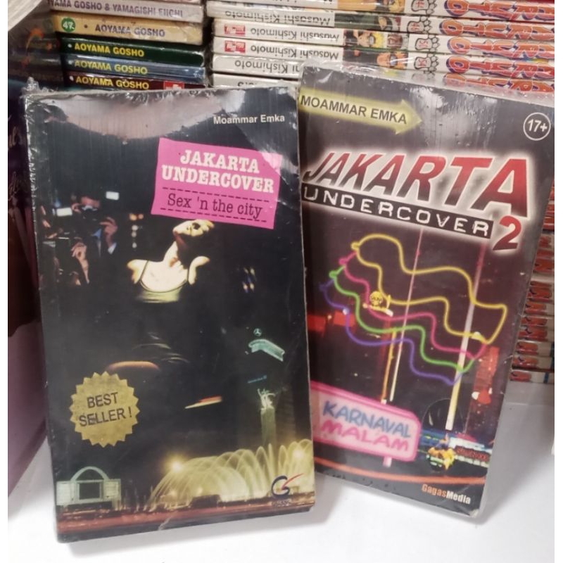 1 Paket 2 Novel Jakarta Undercover (Preloved) Bisa COD | 1 Paket 2 Novel Jakarta Undercover Second |