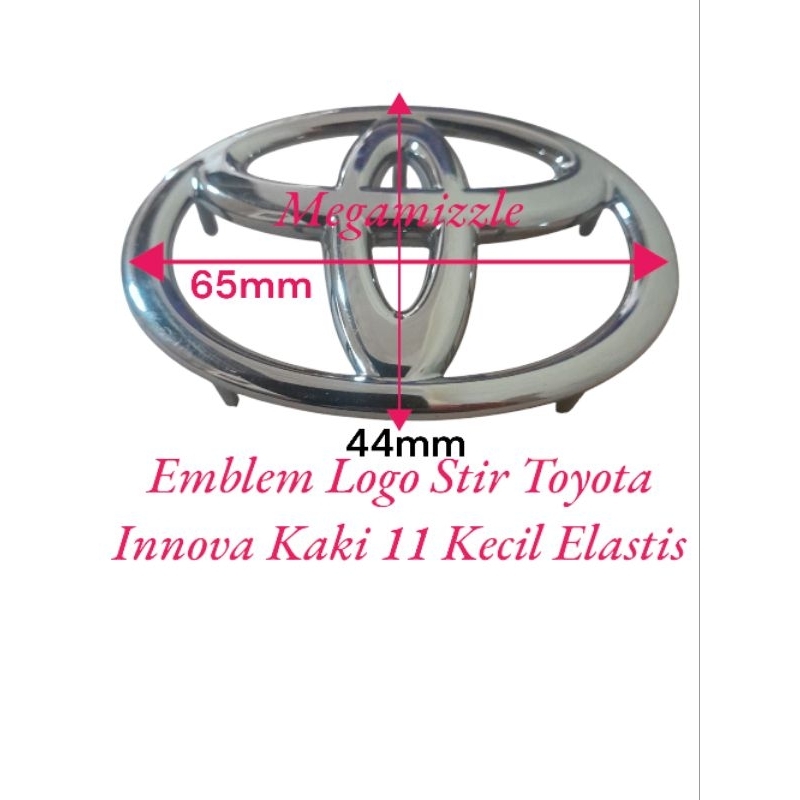 Emblem Logo Stir Toyota Innova Lama