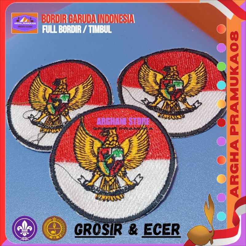 Bet Logo Garuda Indonesia  / Logo Bordir Timbul Garuda Indonesia