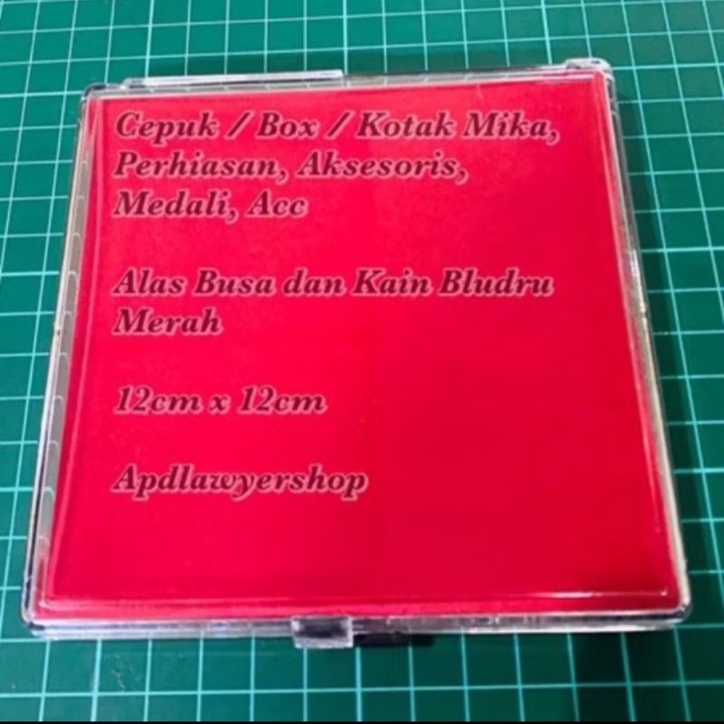 

Box/Cepuk/Kotak Wadah/Box Pin Atau Medali PREMIUM