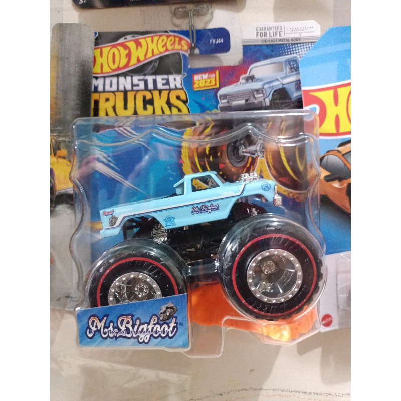 Hot Wheels Monster Trucks Murah JAM mini Ban Karet Murah Bagus Datsun Asli Mattel