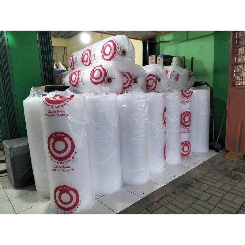 

BUBLE WRAP WARNA PUTIH SUPER PACKING PAKET