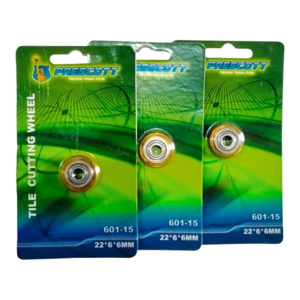 Prescott Tile Cutting Wheel 22x6x6mm – Mata Potong Keramik untuk meja potong keramik sorong