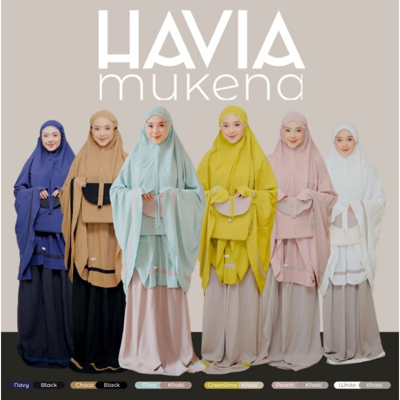 Havia Mukena by Ragela(preorder)