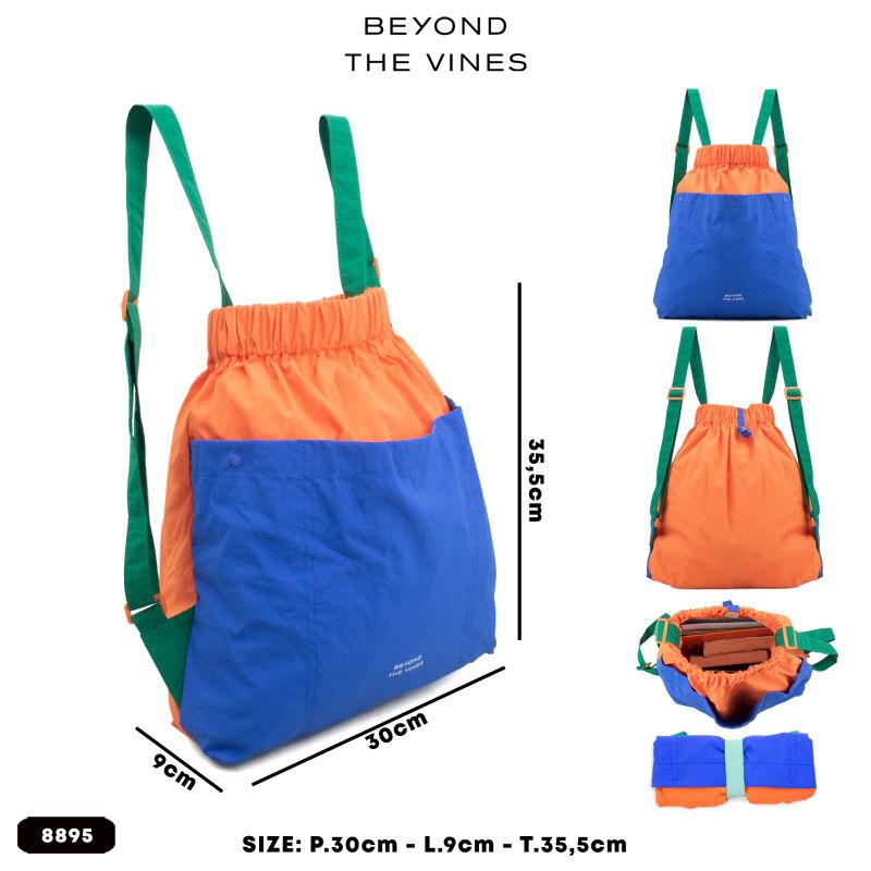 SAMVIN TAS RANSEL FASHION WANITA BtV 8895 M IMPORT.