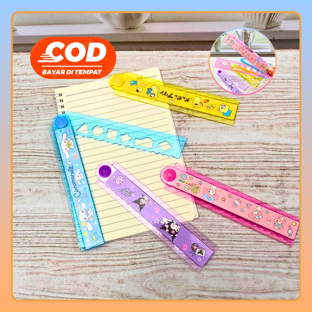 

PENGGARIS LIPAT 30 CM SANRIO PGG-1624 RULER CM MM UKUR ANAK LUCU ALAT TULIS PERLENGKAPAN KANTOR SEKOLAH MURAH TERMURAH COD