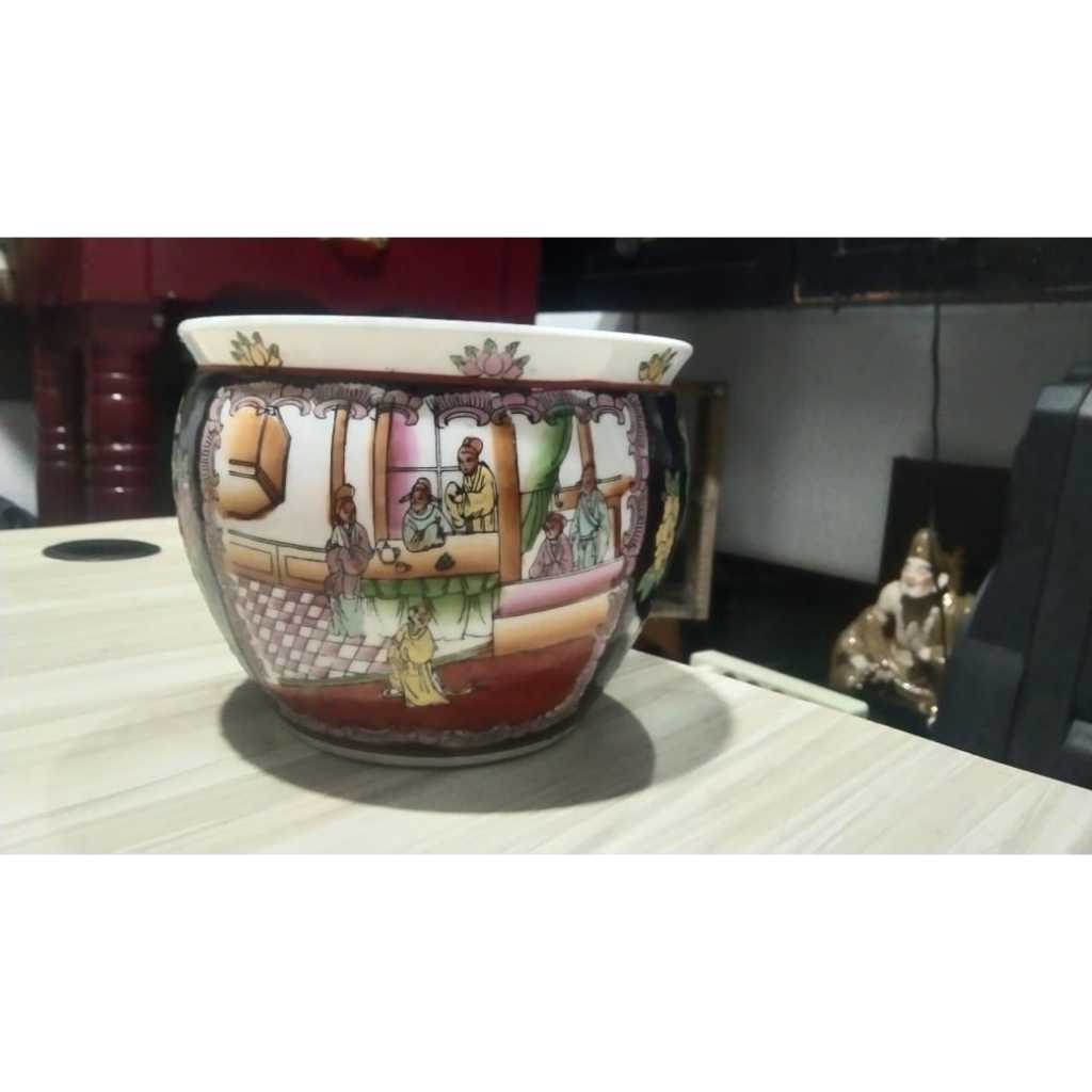 Pot Keramik China Kuno Jadul Antik