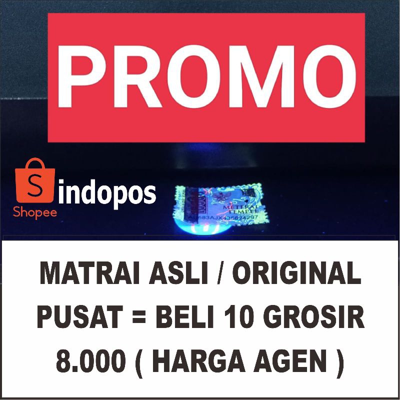 

materai 10.000 matrai 10000 10 pces