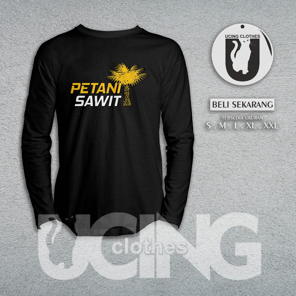 Kaos Baju Petani Sawit Lengan Panjang Kaos Distro