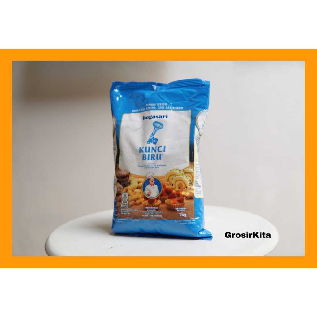 

Bogasari Kunci Biru Tepung Terigu Premium 1 Kg