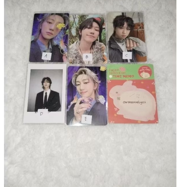 [BACA DESK] READYSTOCK PHOTOCARD OFFICIAL SEVENTEEN THE8 MINGHAO HAO FML HEAVEN 17 IS RIGHT HERE TAR