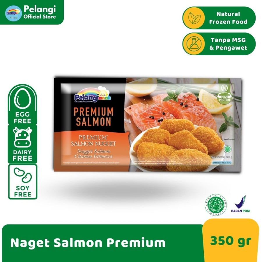 

Pelangi Nugget Salmon Premium Non MSG & Non Pengawet 350gr