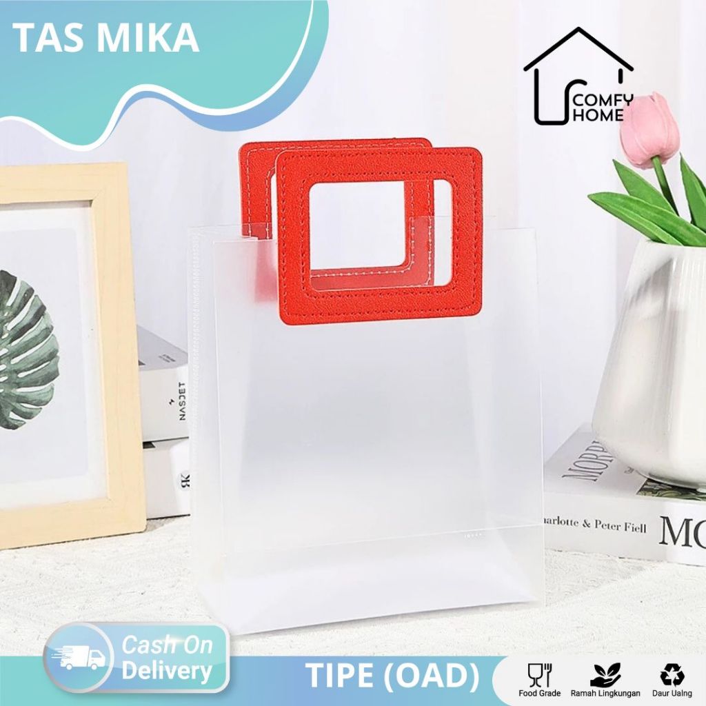 

BEST SELLER TAS MIKA PVC DOFF / GOODIEBAG MIKA TRANSPARAN / TAS MIKA HAMPERS / TAS MIKA SOUVENIR I
