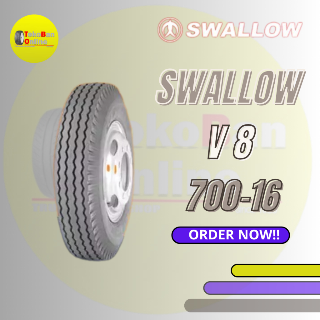 Ban Truck SWALLOW 700-16 14PR V8