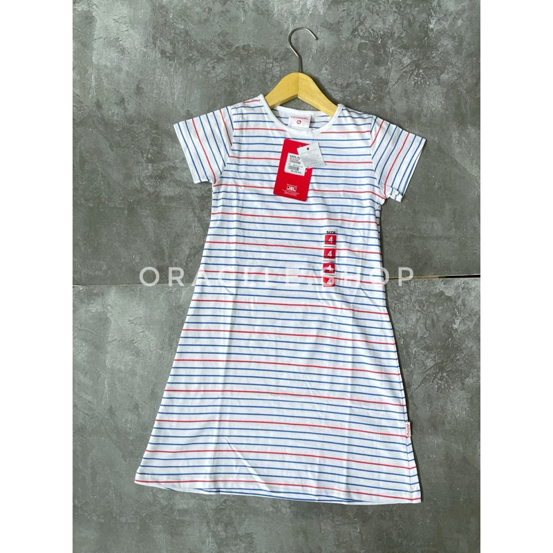 Dress Garis Anak Perempuan Cool Kids