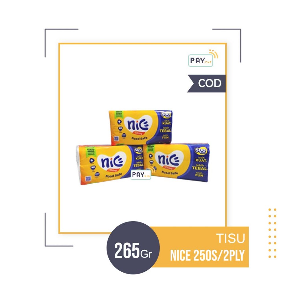 Tissue Nice 250 sheets Tisu Nice 250s