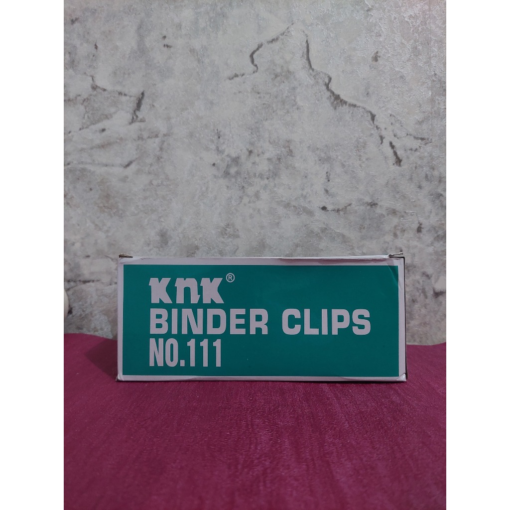 

Penjepit Kertas/KnK Binder Clips NO.111