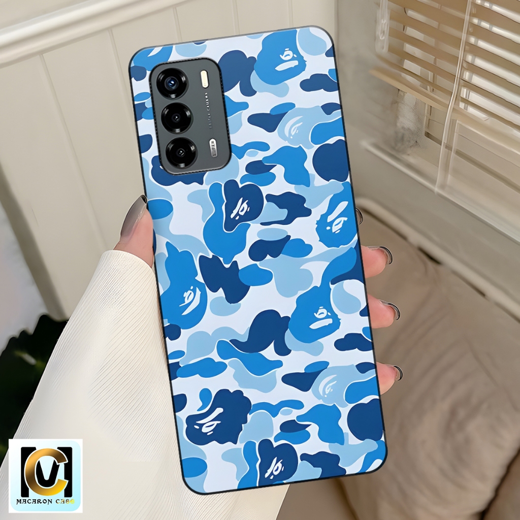 Casing Hp ZTE Blade V40s & ZTE Blade V40 Vita Terbaru 2025 Motif Bape | Case ZTE Blade V40s & ZTE Bl