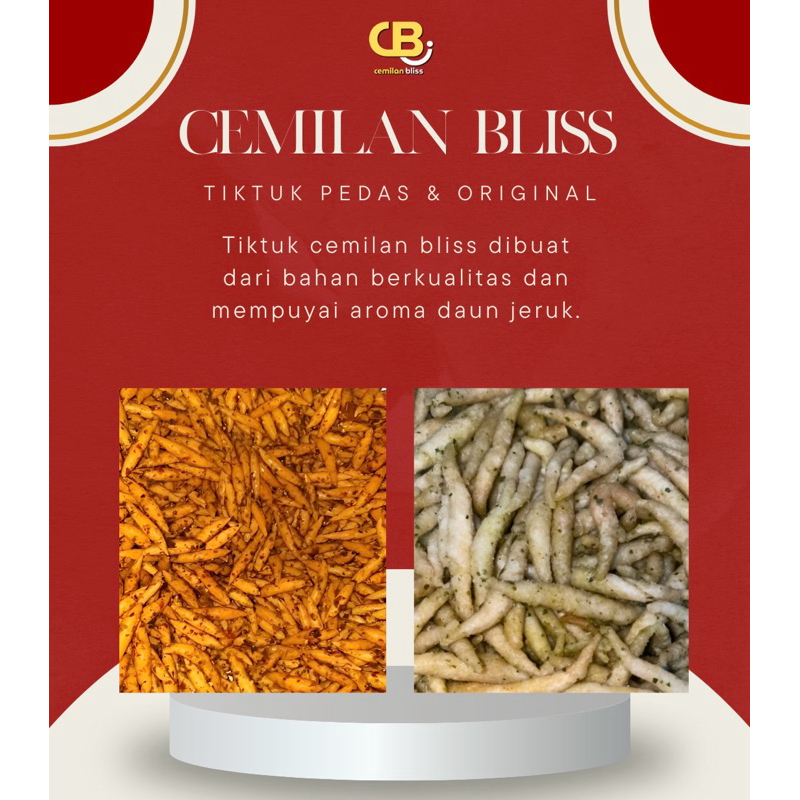

TIKTUK PEDAS & ORIGINAL, TIKTUK DAUN JERUK 250GRAM