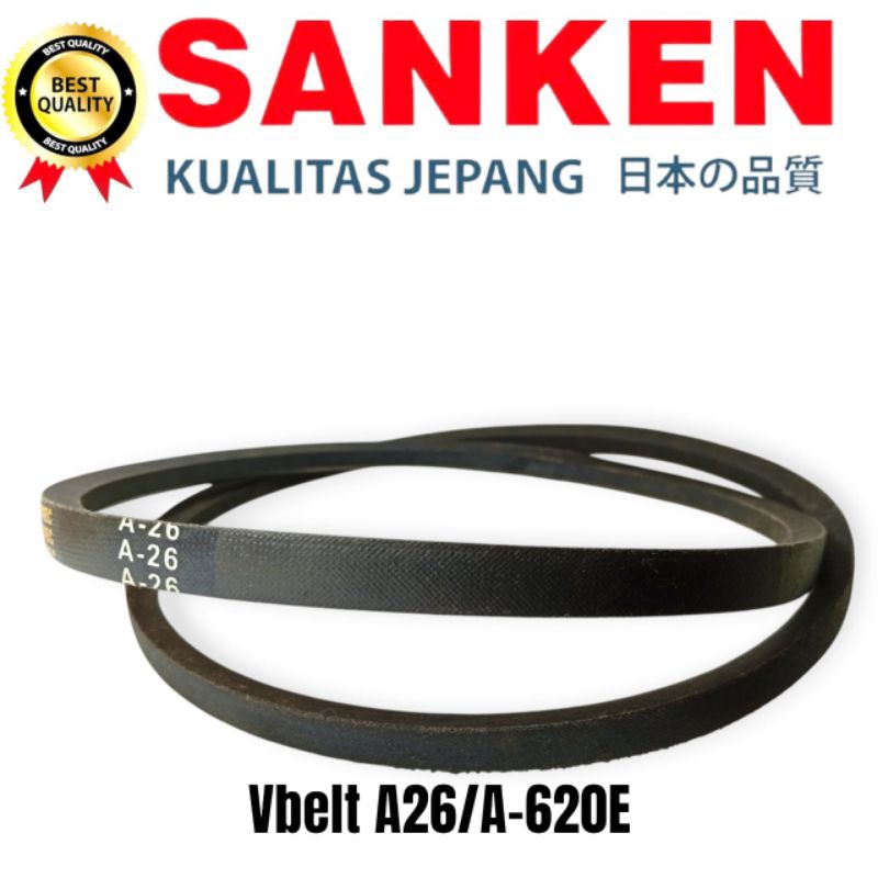 FanBelt V-BELT mesin cuci Sanken 2 tabung A26