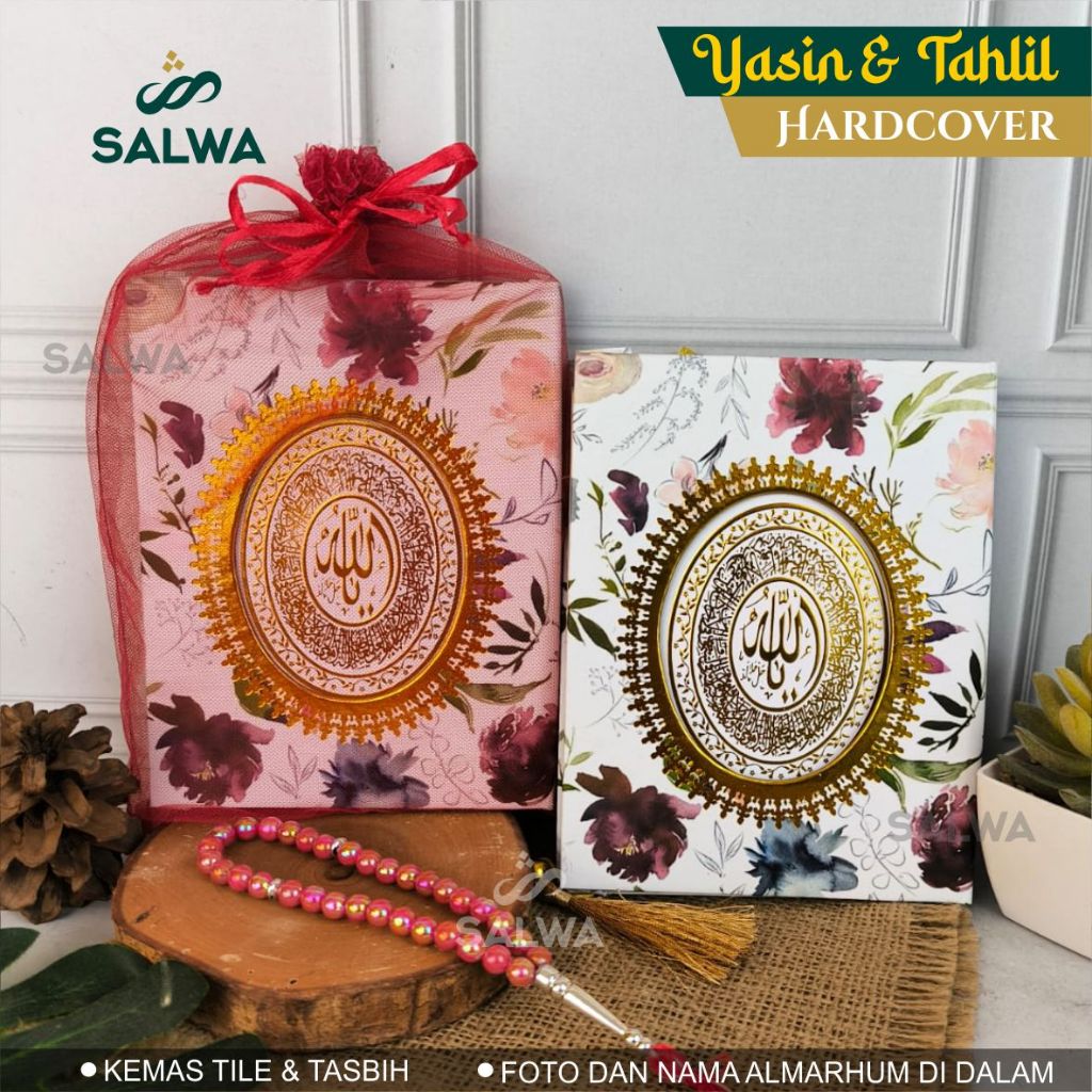 Buku yasin dan tahlil custom hardcover lengkap souvenir tahlilan 40 hari orang meninggal zamzam 1
