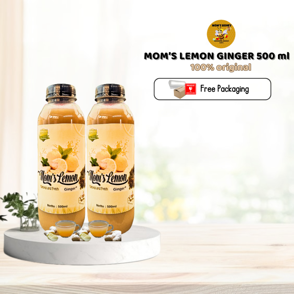 

Sari Lemon Jahe 500ml Fresh By Moms Honey - Kaya Vit C dan antioksidan