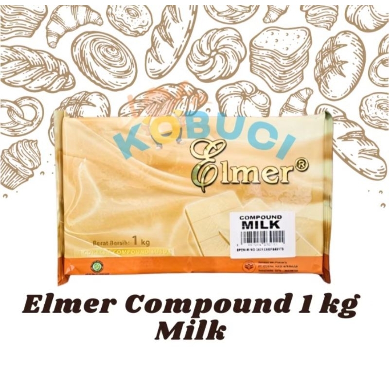 

ELMER COMPOUND MILK UKURAN SIZE KEMASAN 1KG 1KILO 1 KG KILOGRAM ASLI ORIGINAL PABRIK COKLAT PUTIH SUSU BATANG UNTUK BAHAN DEKORASI HIASAN KUE ROTI BAKERY PASTRY CAKE TART MILKY MANIS ENAK PREMIUM TERMURAH TERLARIS READY VIRAL DECORATION