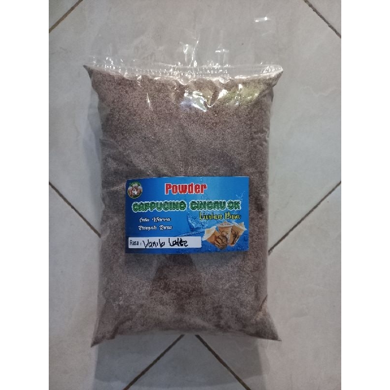 

Powder/bubuk capcin rasa vanilla late