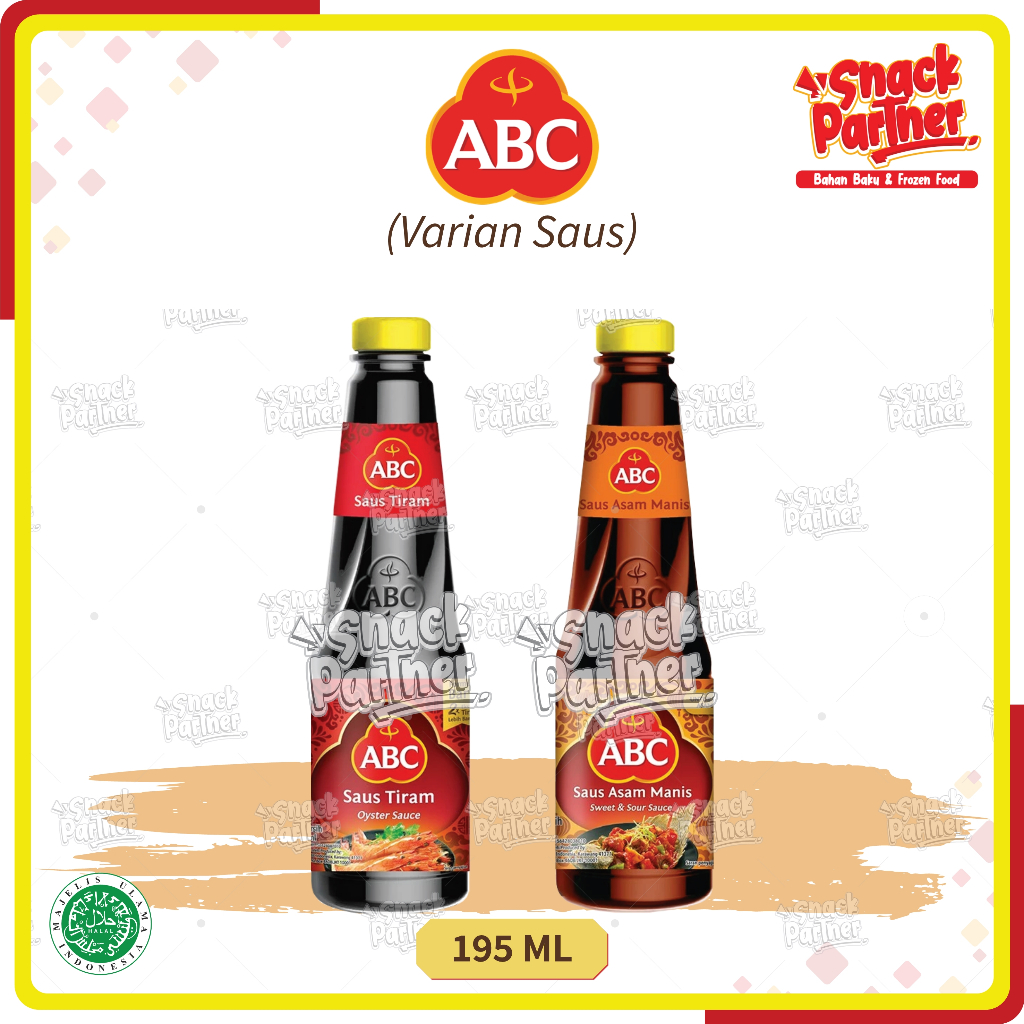 

ABC | SAUS 195 ML - Saos Tiram / Asam Manis Oyster Sauce 195ML