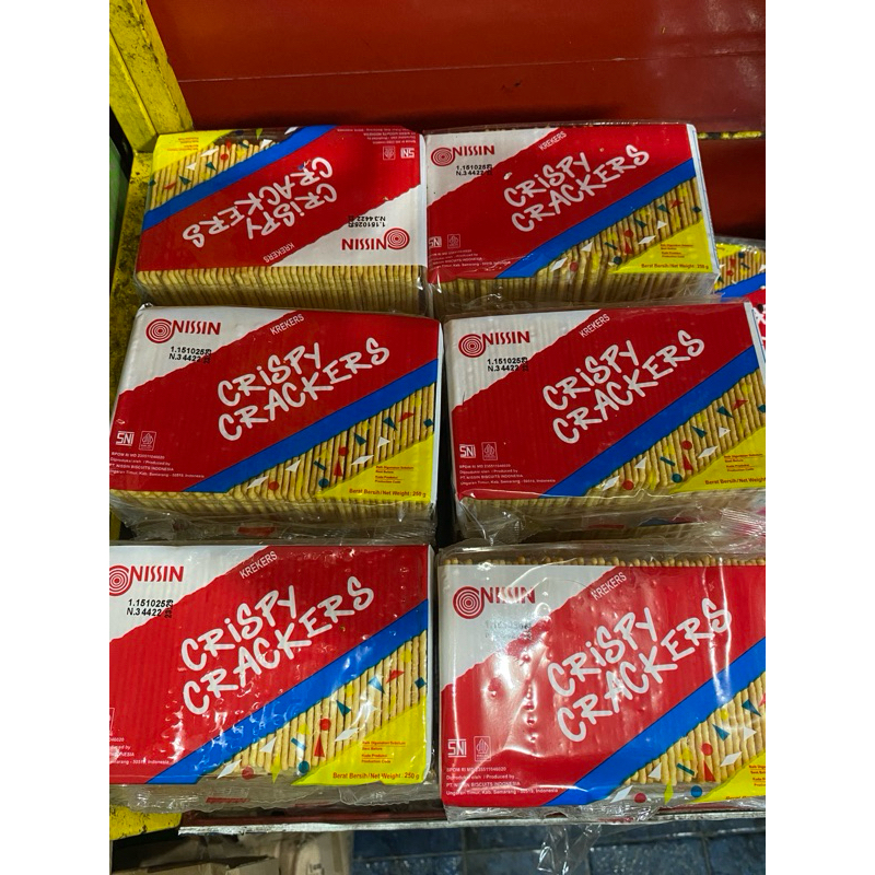 

Nissin Crispy Creackers 250gr