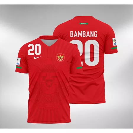 Jersey Timnas Indonesia 2010 Bambang Pamungkas