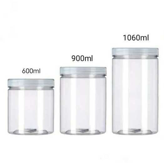 Toples Kue Kering Tebal Tabung 650 ml 900 ml 1060 ml Toples Cookies Toples Nastar Toples Dessert Box